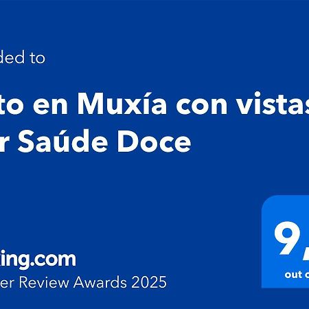 Apto En Muxia Con Vistas Al Mar Saude Doce Eksteriør bilde