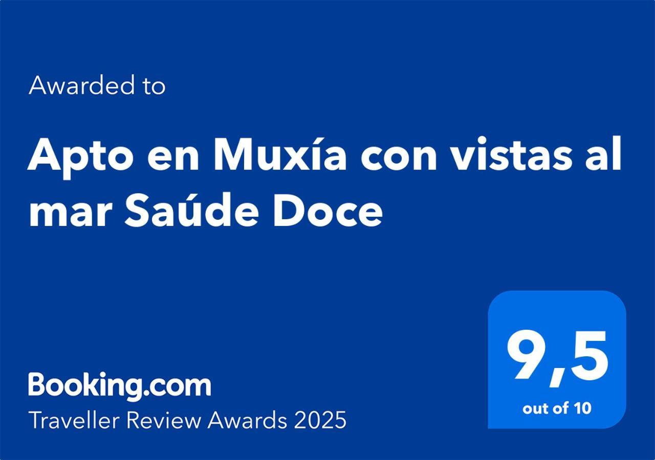 Apto En Muxia Con Vistas Al Mar Saude Doce Eksteriør bilde